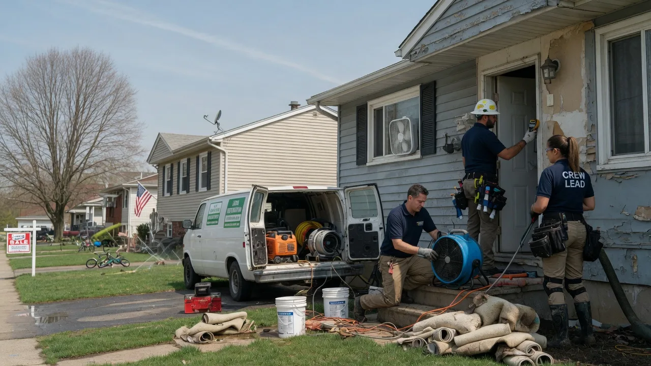 Flood Cleanup in Sprakers, NY near me